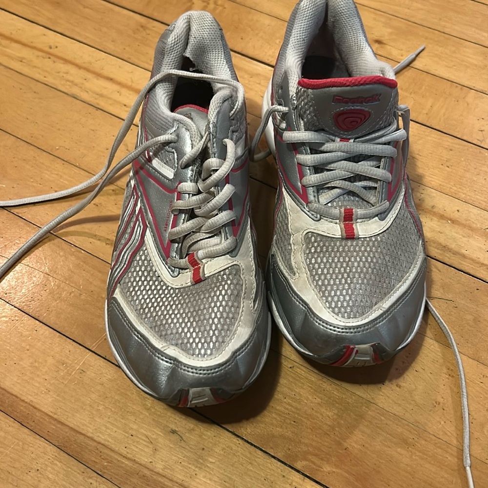 Reebok Pink And Grey